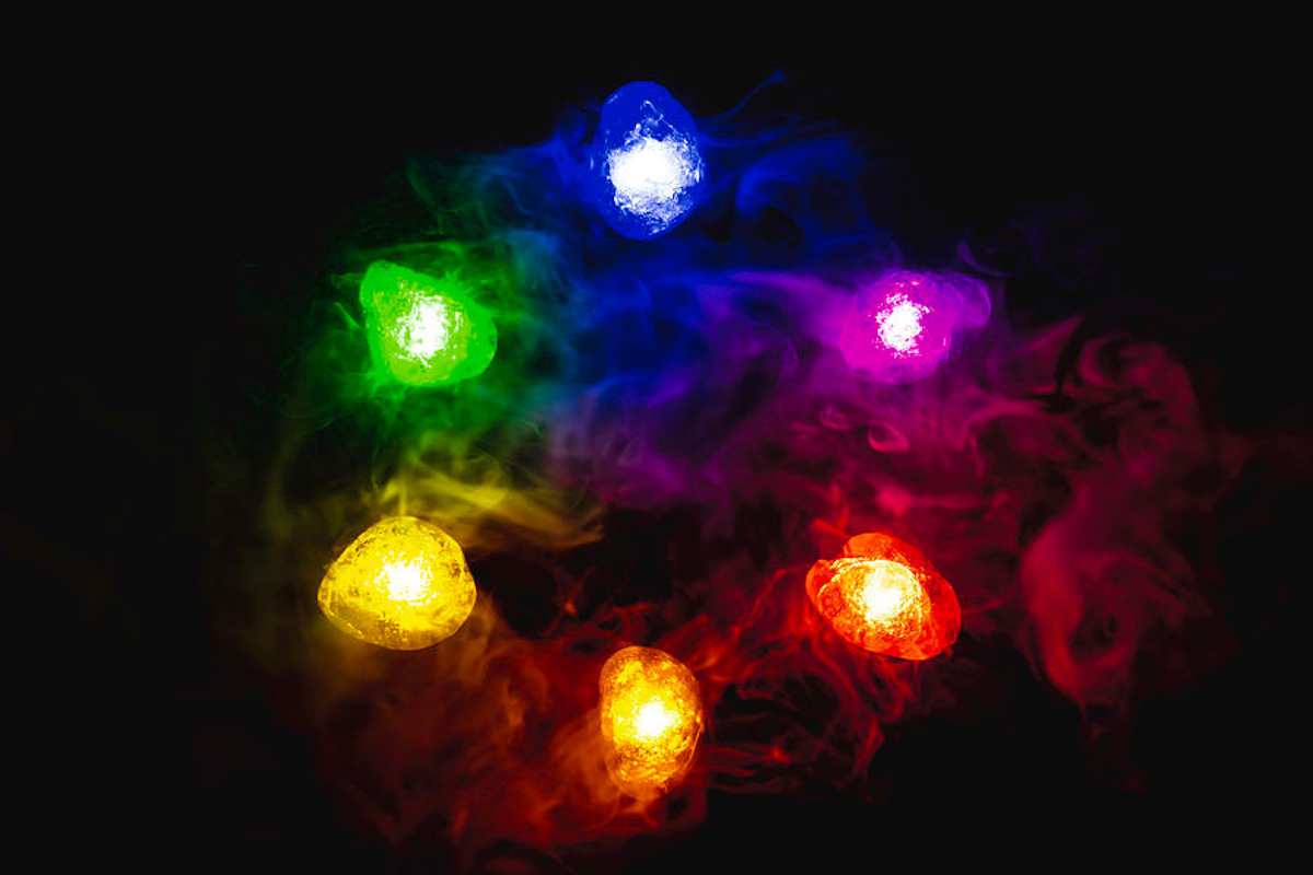 Marvel Real Infinity Stones with natural gemstones - Star Lanka
