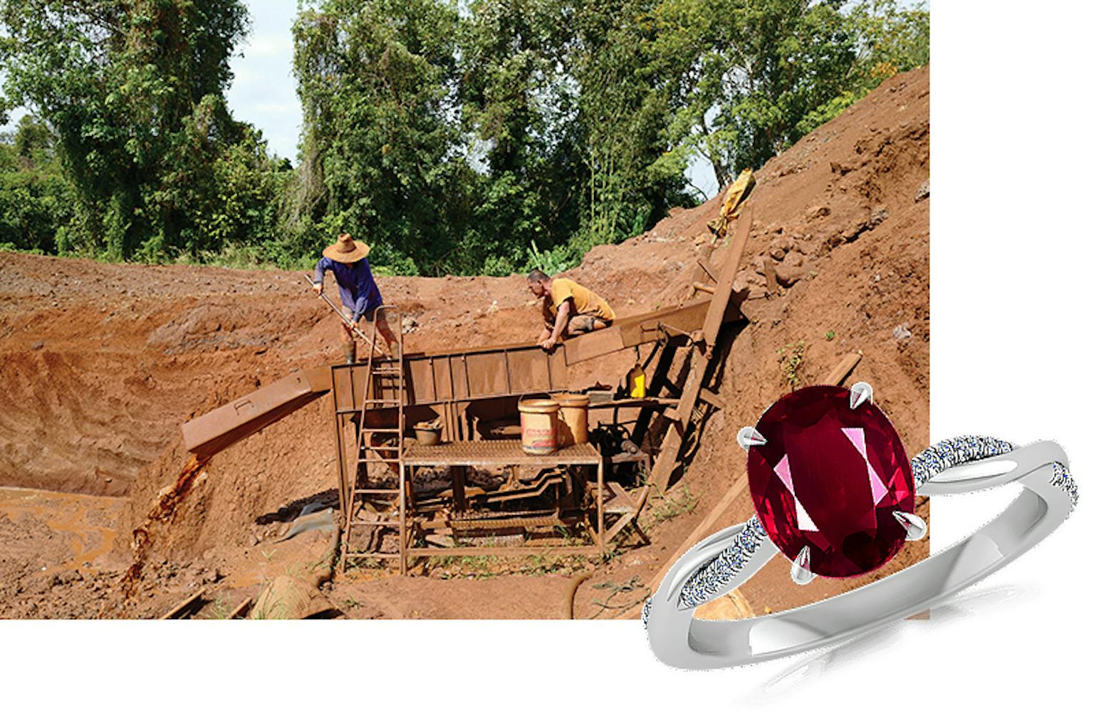 Ruby Mines - A Guide to Origin of Pigeon's Blood Gemstone